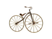 剪贴画自行车复古艺术