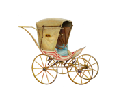 Clipart Baby Carriage Vintage Art