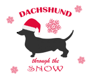 Sombrero de Navidad para perro Dachshund