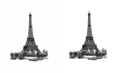 Eiffel Tower Paris France graphic