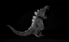 Godzilla, congelator, figurină