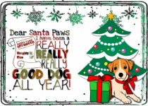 Good Dog Christmas Image