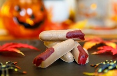 Halloween useknuté prsty