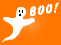 Boo Ghost Illustration