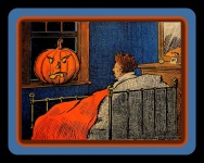 Illustrazione d'epoca di Halloween