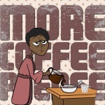 Tired Mom Coffee Poster