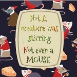 Christmas Mouse illustration