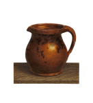 Brocca vaso in ceramica vintage