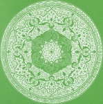Mandala vintage art pattern