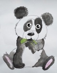 Panda, bamboebeer, reuzenpanda