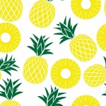 Carta da parati con ananas