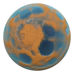 Clipart de bola de esfera de planeta
