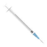 Siringa ago vaccinazione clipart