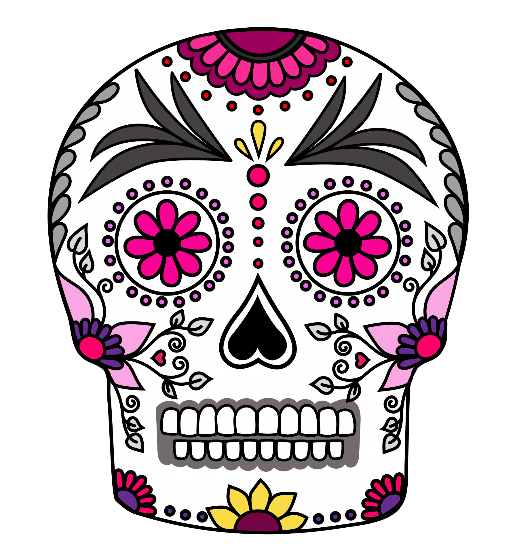 day-of-the-dead-skull-free-stock-photo-public-domain-pictures
