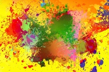 Abstract art background colors