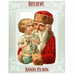 Believe Santa Portrait