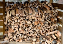 Fundal de lemn de foc