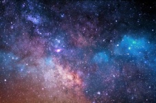 Espace étoiles nébuleuse galaxie