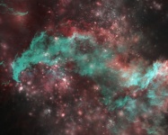 Galaktyczna mgławica gwiazd kosmos