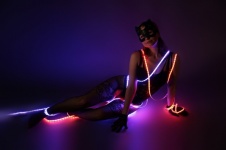 Girl, Neon, Garland, LED Strip