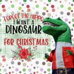 Dinosaure de Noël rex