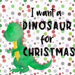 Christmas dinosaur rex