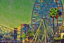 Ferris Wheel illustration