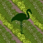 Flamingo-Silhouette
