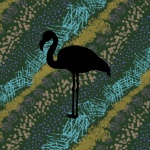 Flamingo-Silhouette