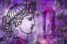 Greek Roman Man Drawing