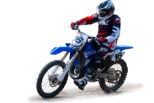 Motocross Rider, Motorcycle, Person