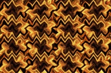 Pattern with detail and fiery color