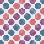 Polka dot dots background