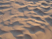 Zand op het strand