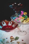 Sweets, Still Life, Knitted Napkin