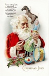 Vintage vánoční Santa Claus