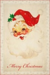 Weihnachten Vintage Kunst Postkarte