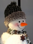 Winter Snowman Soft Toy