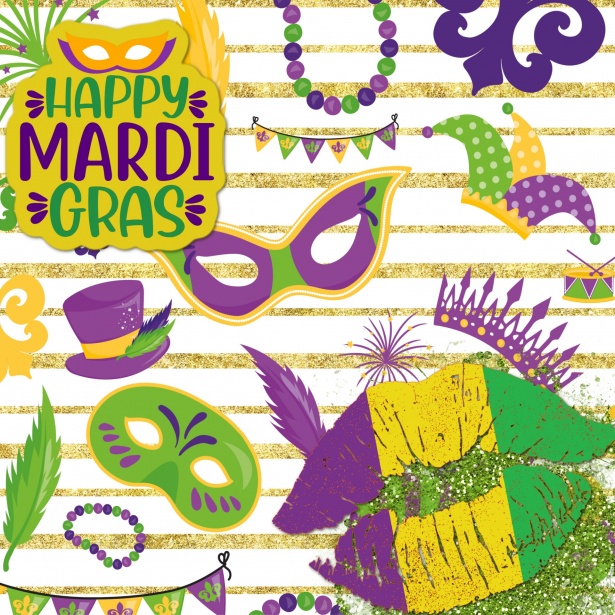 Mardi Gras Poster Free Stock Photo - Public Domain Pictures