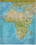 Afrika kaart