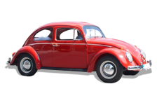Bil, Volkswagen Beetle, oldtimer