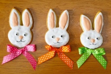 Easter bunny cookies