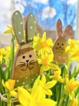 复活节兔子装饰