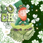 St. Patrick&039;s Day Leprechaun