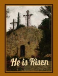 On je Risen velikonoční plakát