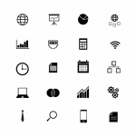 Set di icone di Internet