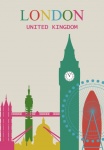 ロンドン旅行ポスター