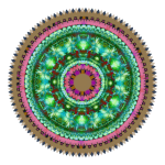 Mandala, model de fundal, mozaic