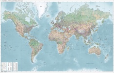Mercator világtérkép
