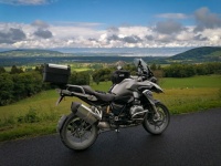Motorrad, BMW Motorrad GS, Landschaft